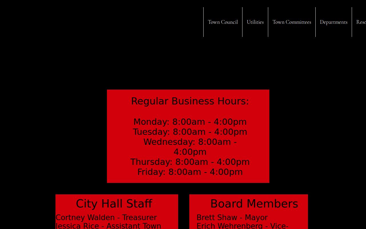 Payne County warrant records Morrison Town Hall official site